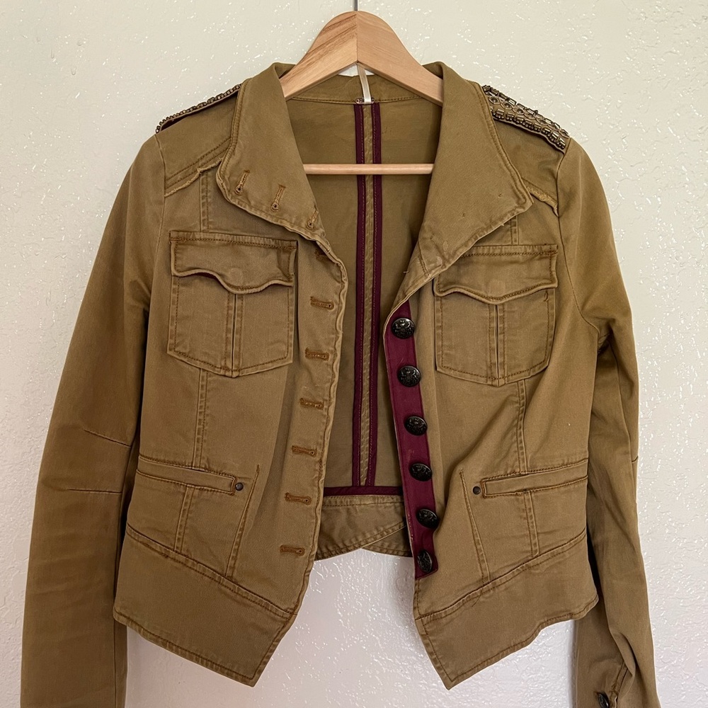 Free People Militar Jacket